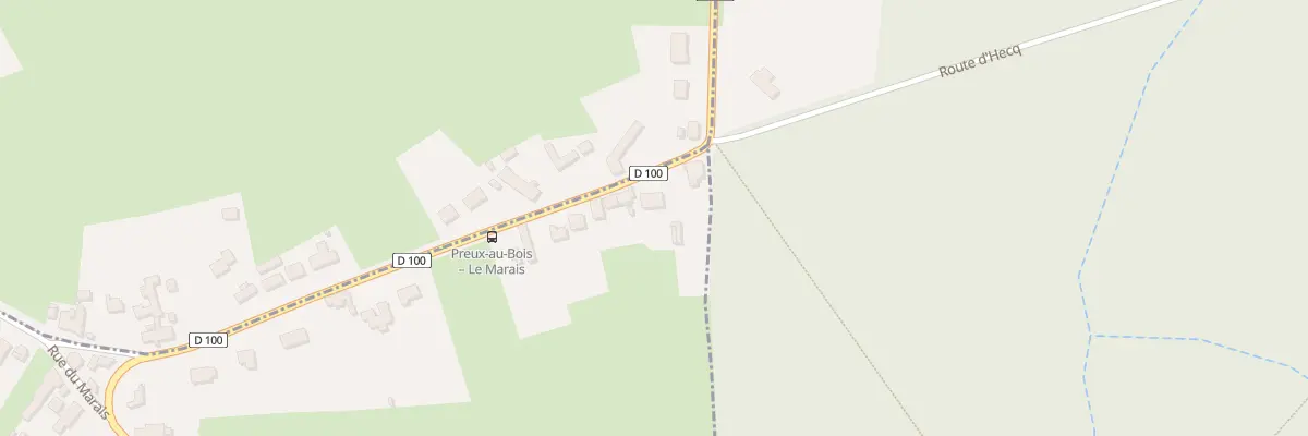 Plan du 19 Rue du Cerf à Preux-au-Bois