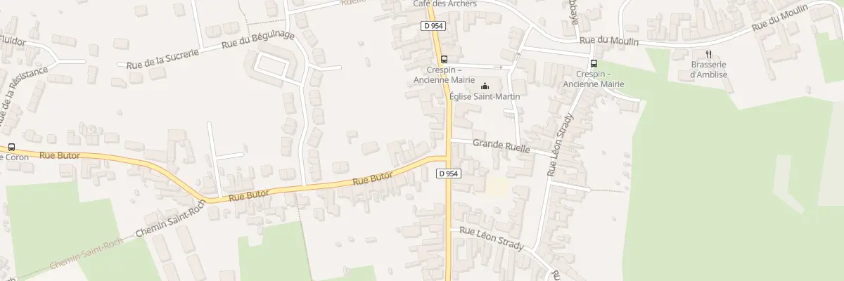 Plan du 2 Rue Butor à Crespin