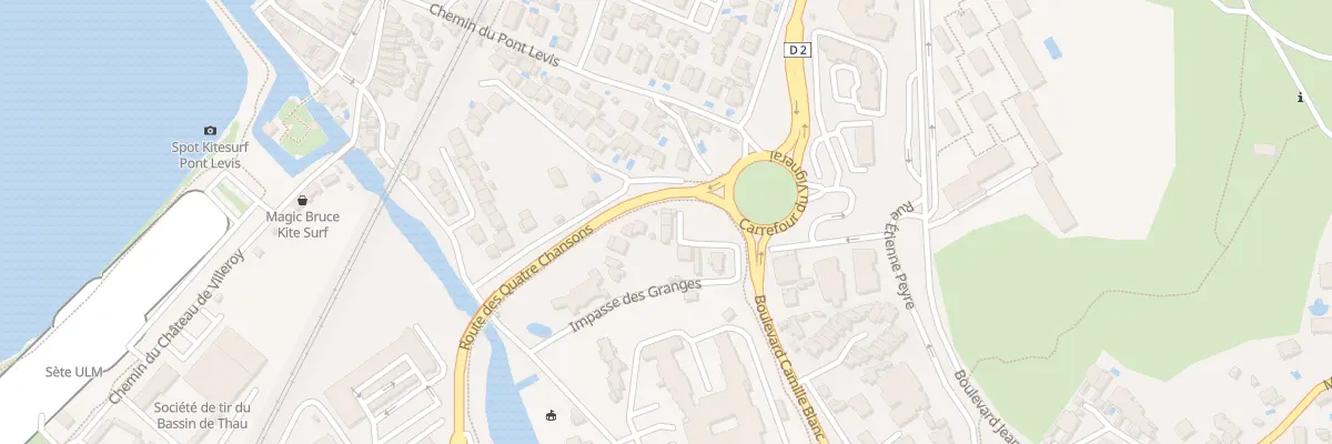 Plan du 263 Imp des Granges à Sète