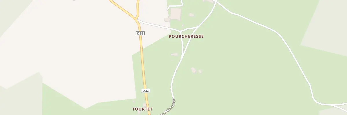 Plan du 2 Rte du Chambon à Alleyras