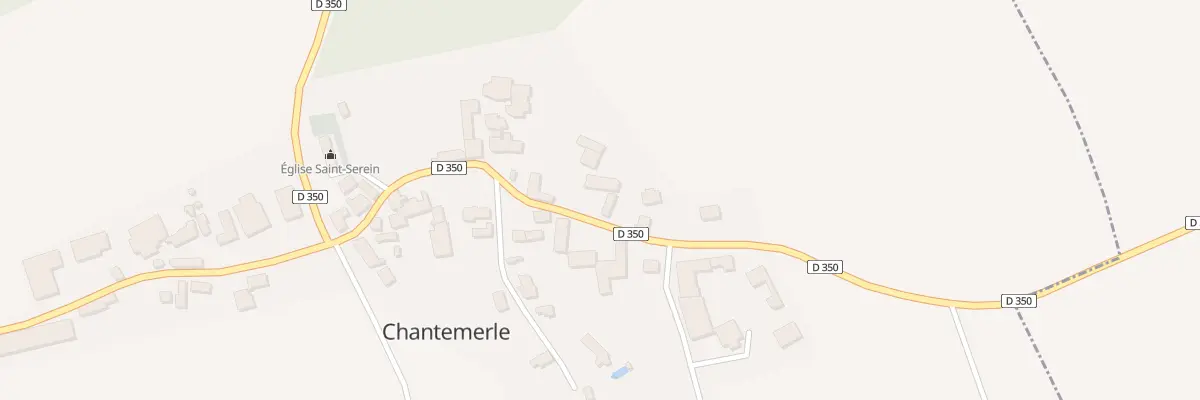 Plan du 8 Rue de l’Abbaye à Chantemerle
