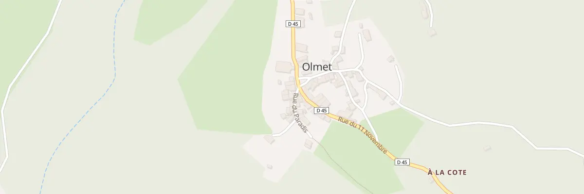 Plan du 5179 Le Bourg à Olmet