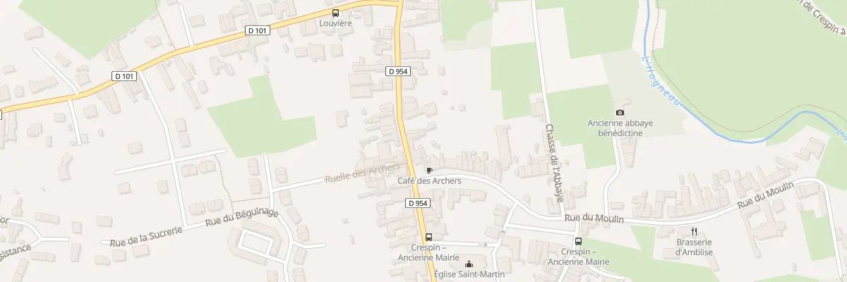 Plan du 454 Rue des Déportés à Crespin