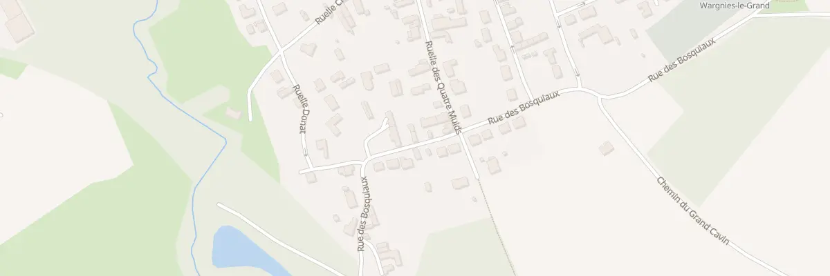 Plan du 12 Rue de Bosquiaux à Wargnies-le-Grand