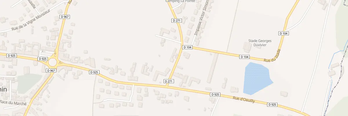 Plan du 4 Rue de Moulins à Bourg-et-Comin