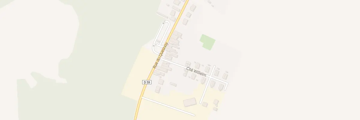 Plan du 400 Rue du Quesnoy à Quiévrechain