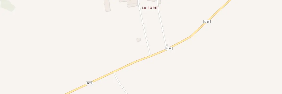 Plan du 439A La Foret à Châtel-Censoir