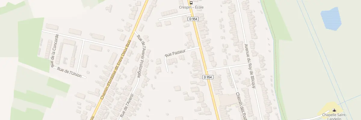 Plan du 3 Rue Pasteur à Crespin