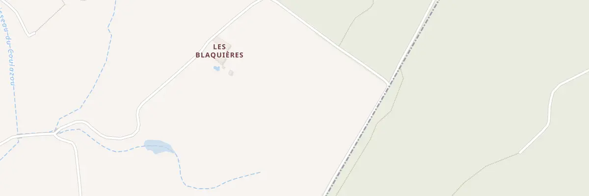 Plan du 5024F Les Blaquieres à La Boissière