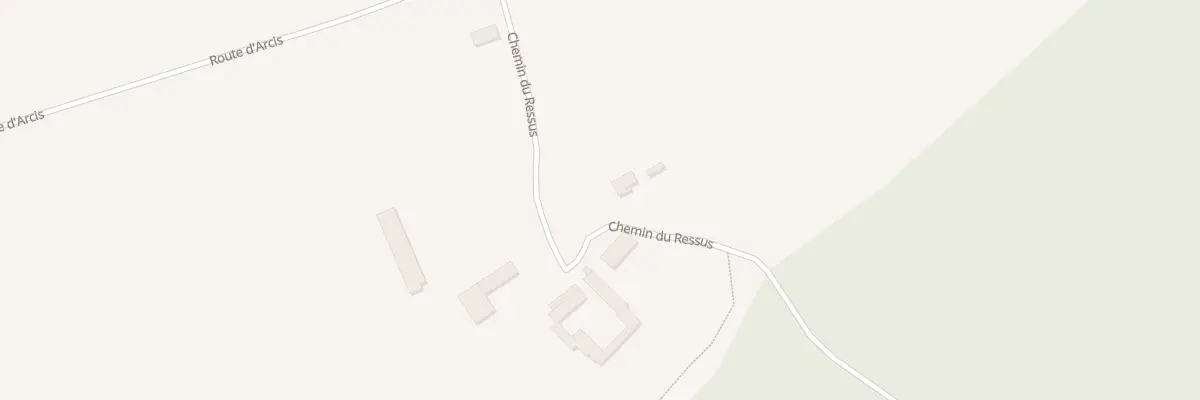 Plan du 75 Raray à Dravegny