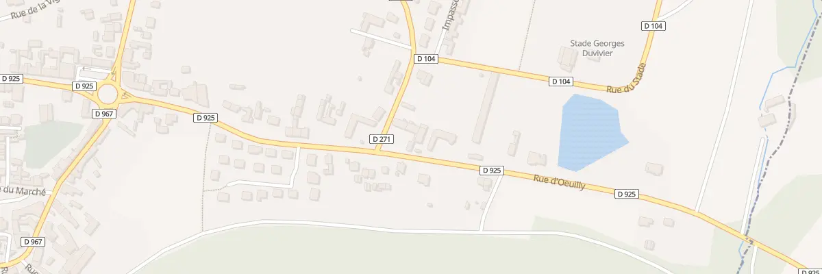 Plan du 30 Rue d’Oeuilly à Bourg-et-Comin
