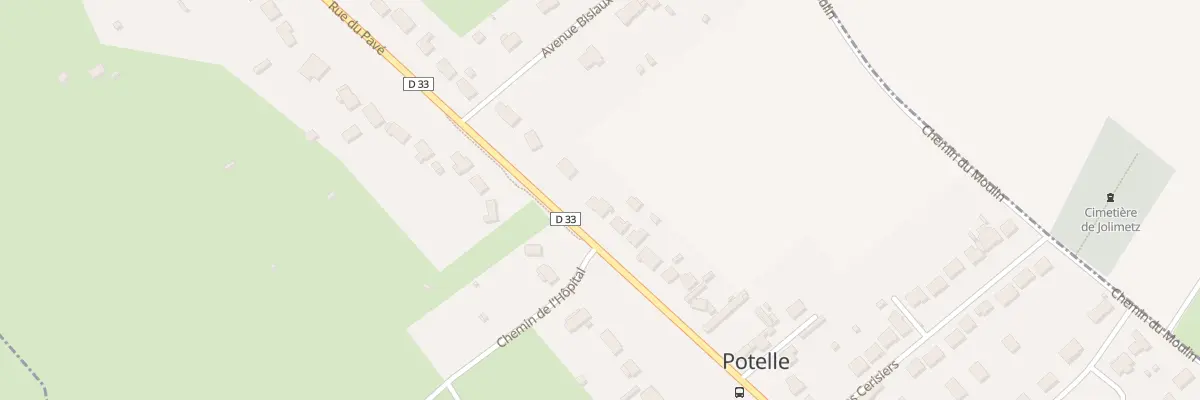 Plan du 29 Rue du Pavé à Potelle
