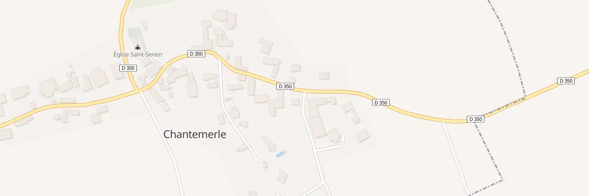 Plan du 5 Rue de l’Abbaye à Chantemerle