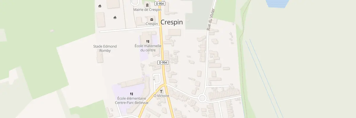 Plan du 382 Rue des Déportés à Crespin