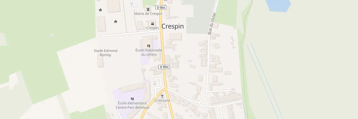 Plan du 386 Rue des Déportés à Crespin