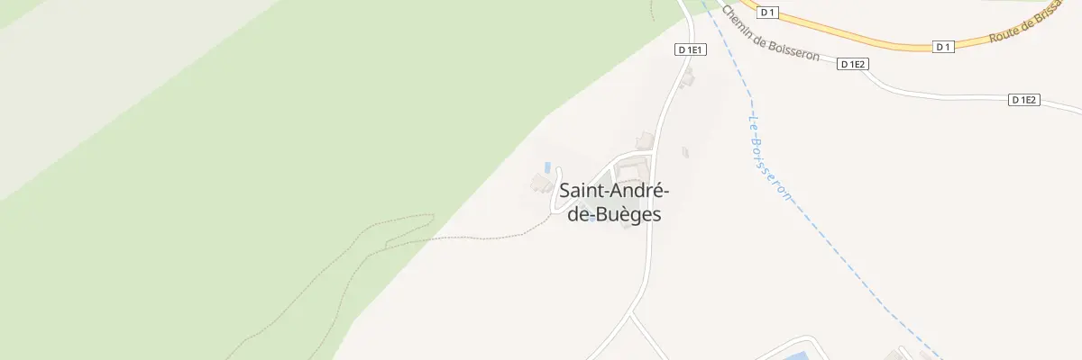 Plan du 5111F Le Cossonel à Saint-André-de-Buèges
