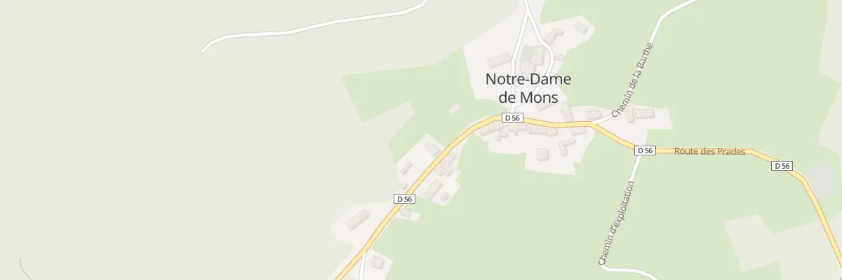 Plan du 5081 Notre Dame de Mons à Champétières