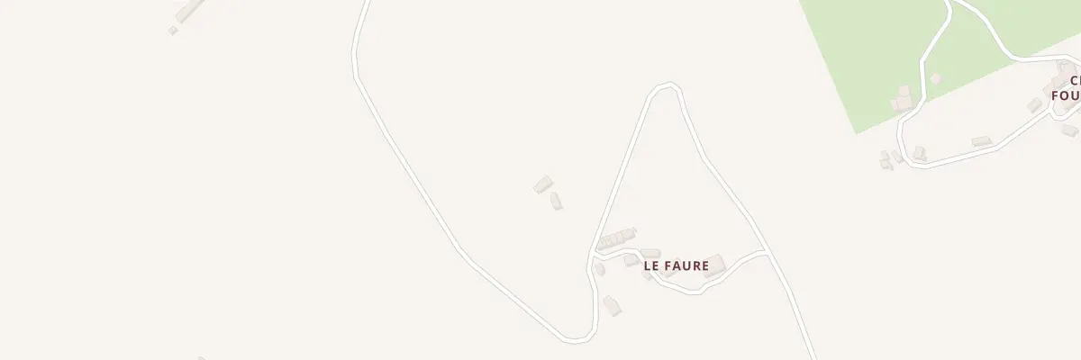 Plan du 5259 Le Faure à Ferrières-sur-Sichon