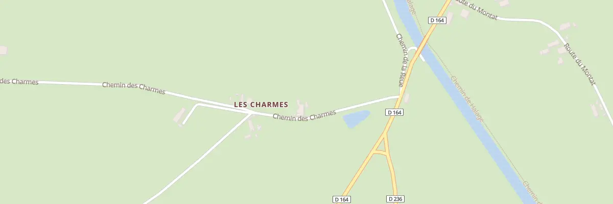Plan du 5132 Les Charmes à Beaulon