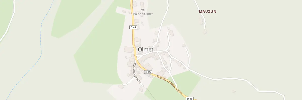 Plan du 5162 Le Bourg à Olmet