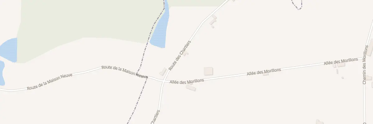 Plan du 6 Rte des Chartiers à Sorbier