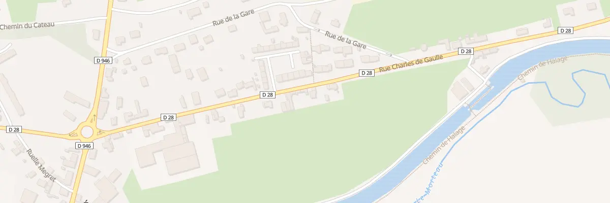 Plan du 332 Rue Charles de Gaulle à Étreux