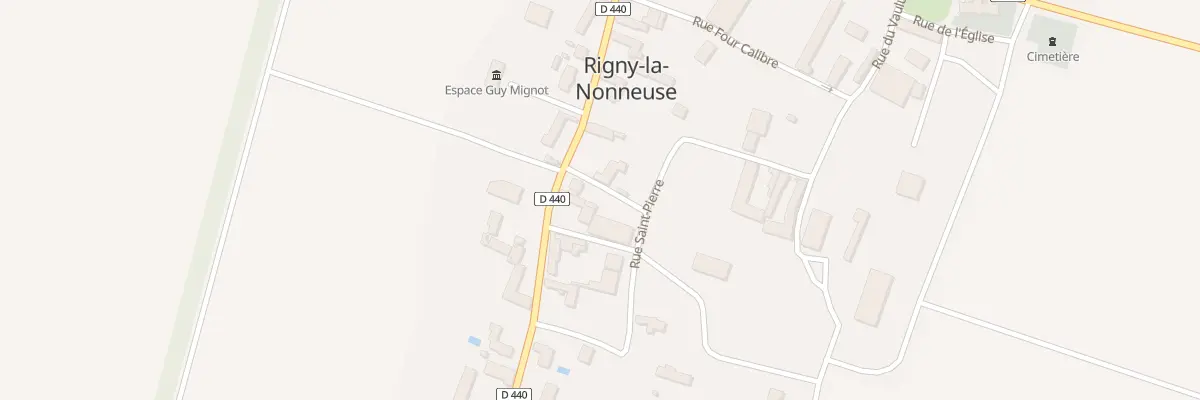 Plan du 2 Chemin du Poiratier à Rigny-la-Nonneuse