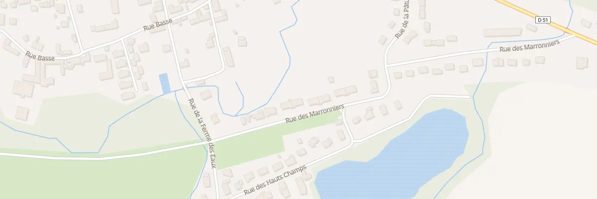 Plan du 14 Rue des Marronniers à Esclavolles-Lurey