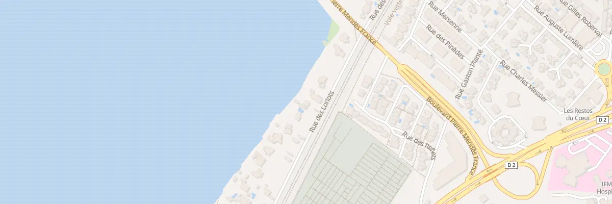 Plan du 9035 Rue des Loriots à Sète