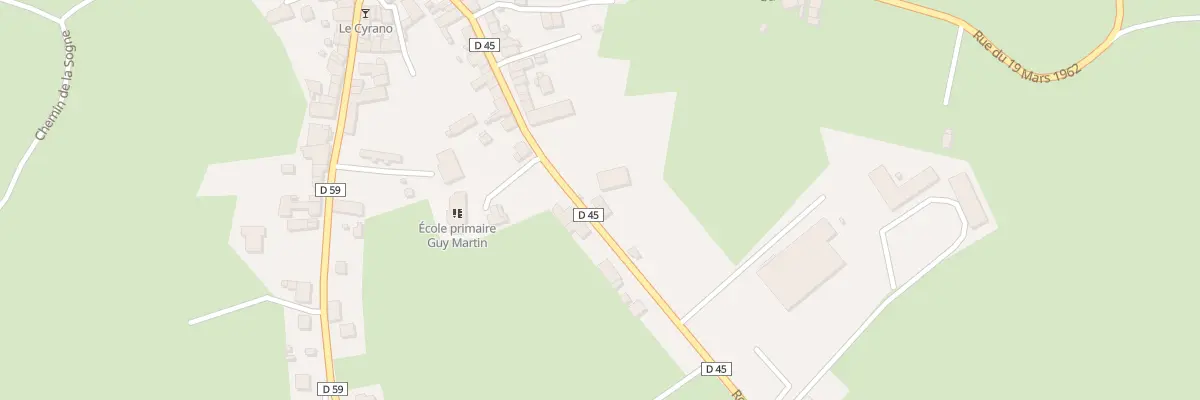 Plan du 39 Rte de Langogne à Bel-Air-Val-d’Ance