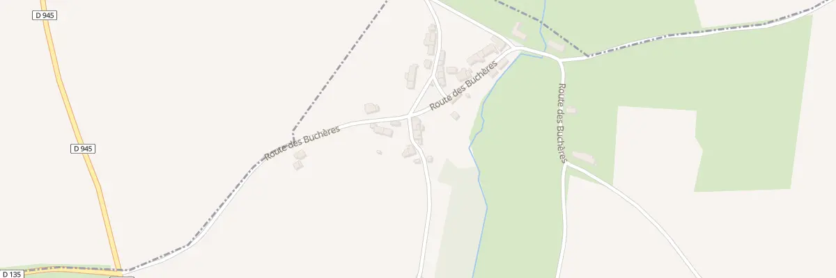 Plan du 434 Rte des Buchères à Châtillon-en-Bazois