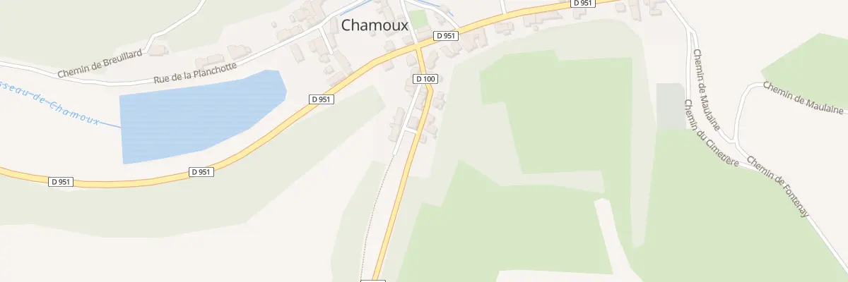 Plan du 5B Rte de Maison-dieu à Chamoux