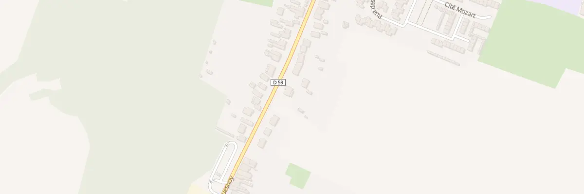 Plan du 368 Rue du Quesnoy à Quiévrechain