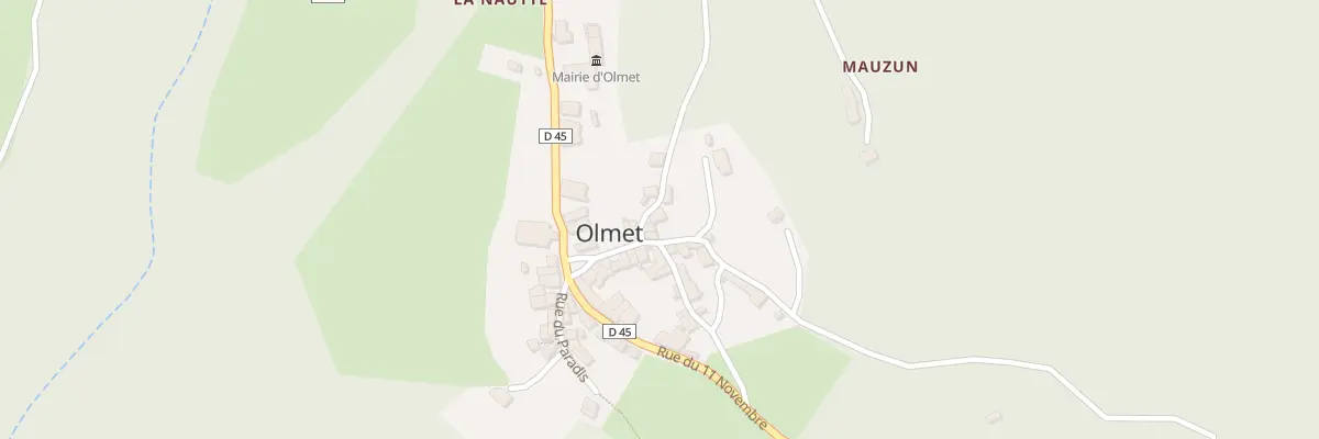 Plan du 5156 Le Bourg à Olmet