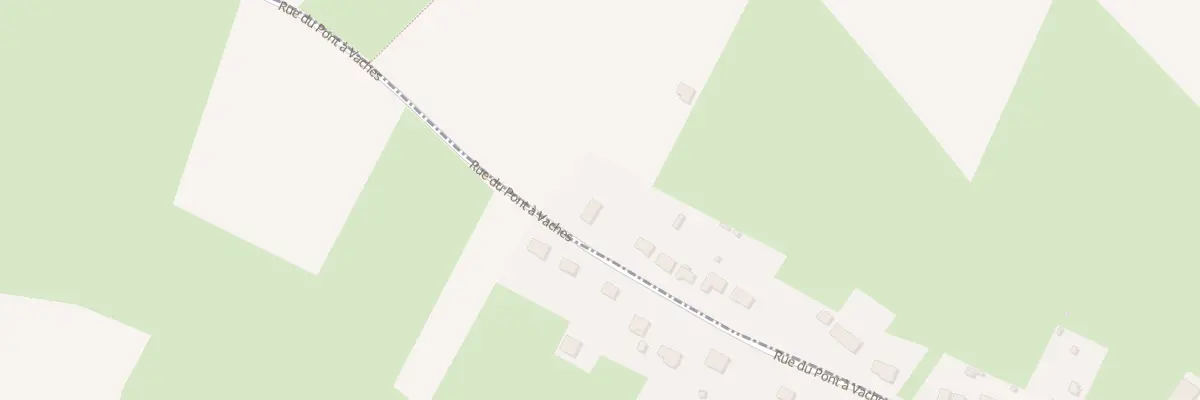Plan du 57 Rue du Pont a Vaches à Potelle