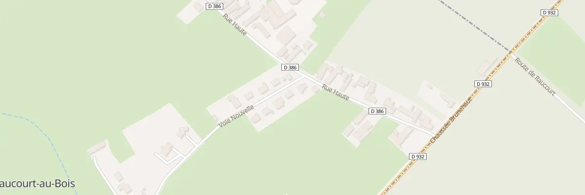 Plan du 3 Voie Nouvelle à Raucourt-au-Bois
