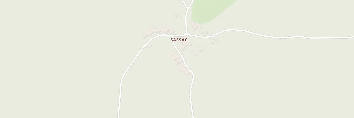 Plan du 17 Sassac à Allègre