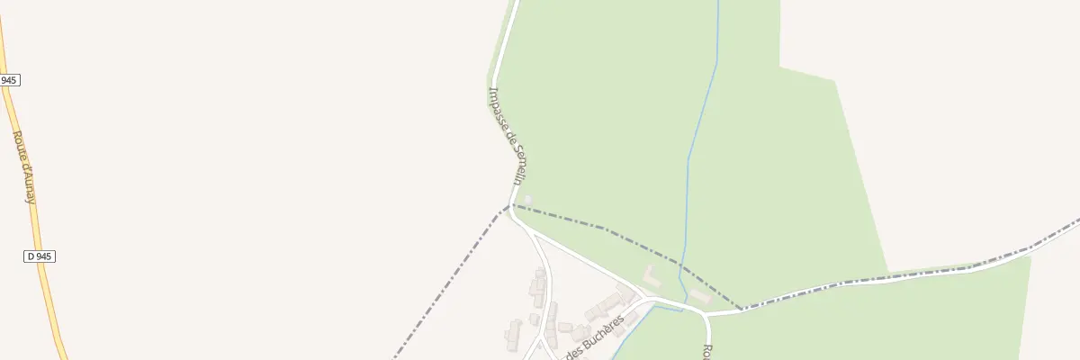 Plan du 25A Les Breugnes à Châtillon-en-Bazois