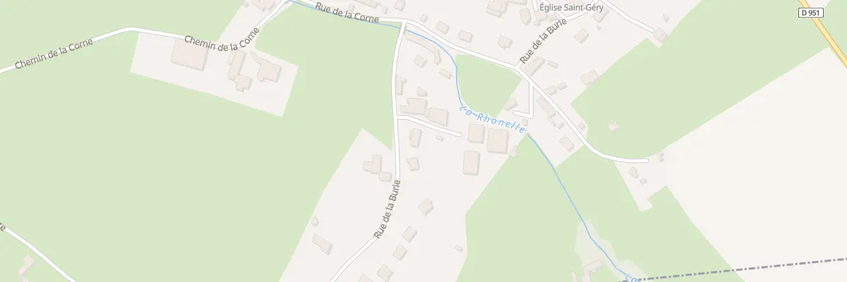 Plan du 17 Che de la Burie à Villereau