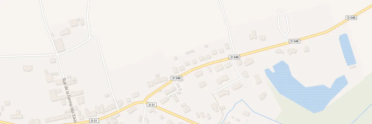 Plan du 13 Rue de Becheret à Esclavolles-Lurey
