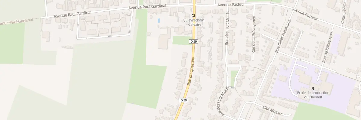 Plan du 245 Rue du Quesnoy à Quiévrechain
