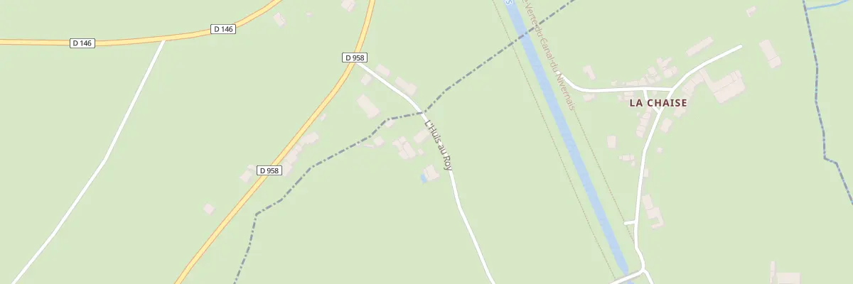 Plan du 6 L’Huis au Roy à Pazy