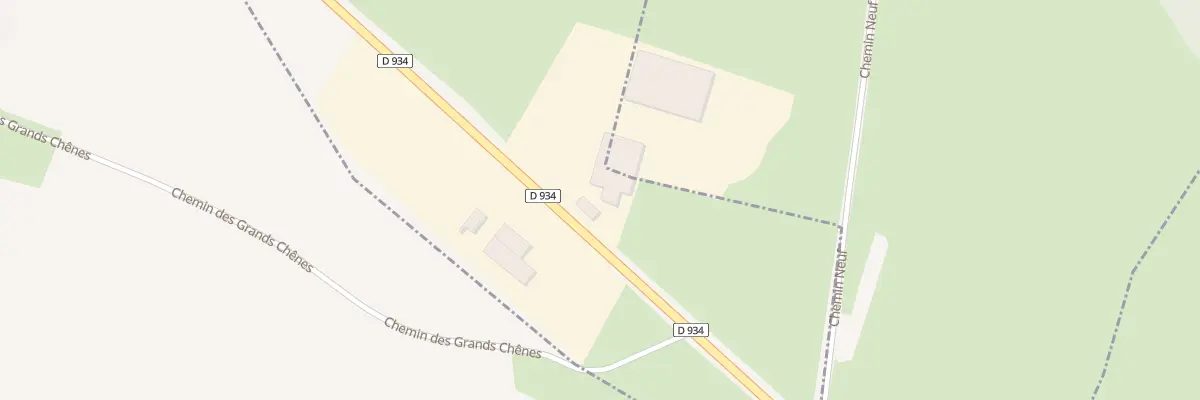 Plan du 2 N Route Nationale à Robersart