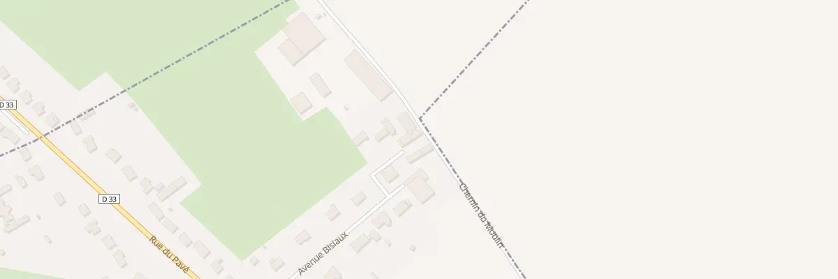 Plan du 1 Av Bisiaux à Potelle