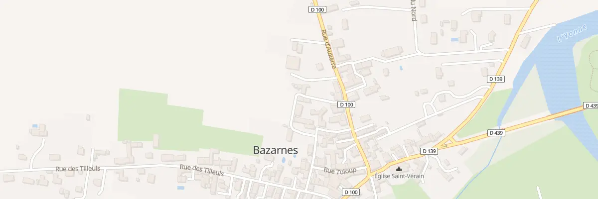Plan du 5 Rue des Champs à Bazarnes