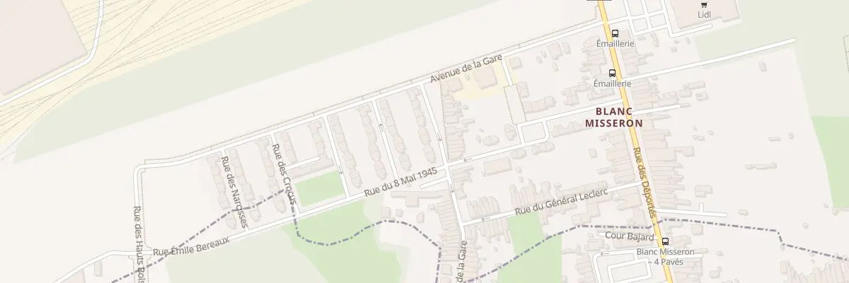 Plan du 2F Rue de la Gare à Crespin