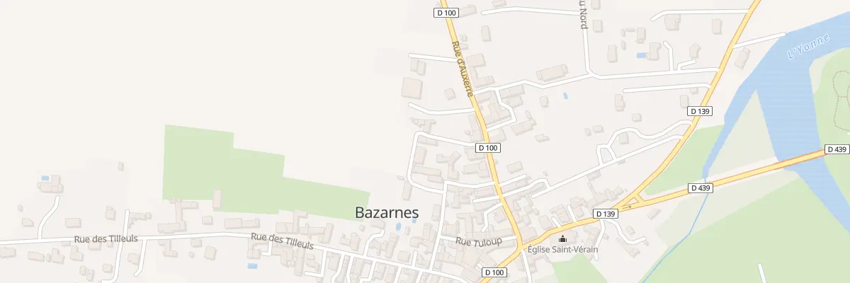 Plan du 3 Rue des Champs à Bazarnes