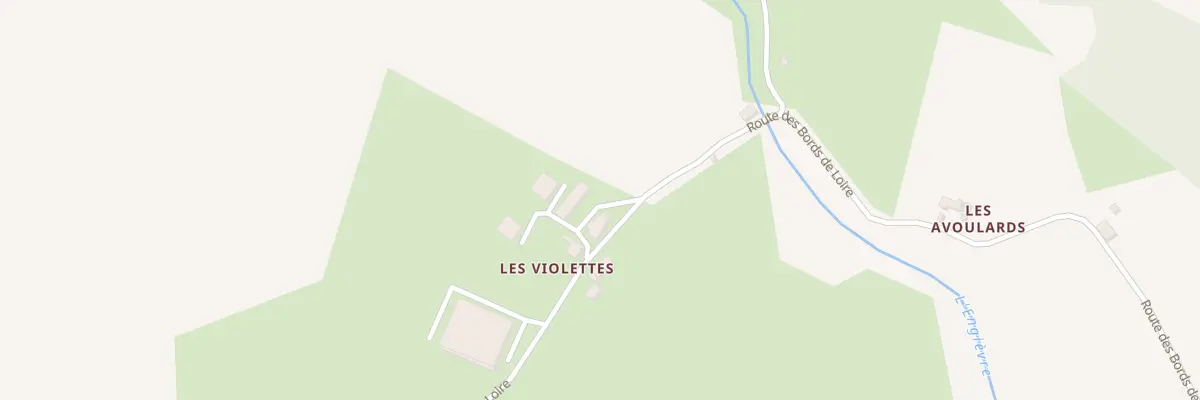 Plan du 5011 Les Violettes à Saint-Martin-des-Lais