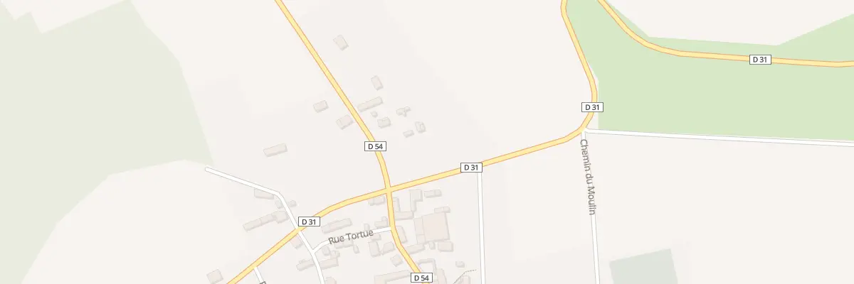 Plan du 24 Rte de Rigny à Bérulle