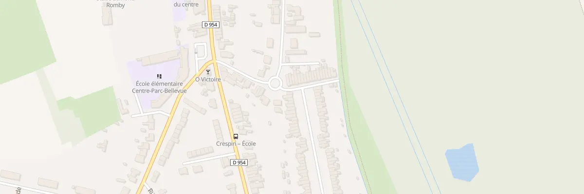 Plan du 21 Rue du Roy de Blicquy à Crespin